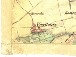 II. vojenské mapování - Františkovo